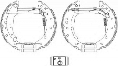 HELLA PAGID 8db355005121 -  Комплект тормозных колодок